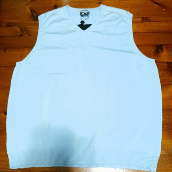 adidas Other - Adidas Light Blue V-Neck‎ Sweater Size2XL